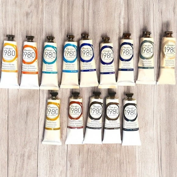 Lot of 30 Gamblin 1980 Oil Paint Tubes Large Bundle, Painting Colors, Mediums - Picture 5 of 5
